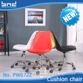 modern office design leather chair with wheels
